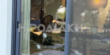 «Γάζωσαν» με 14 σφαίρες το σπίτι επιχειρηματία στη Ρόδο