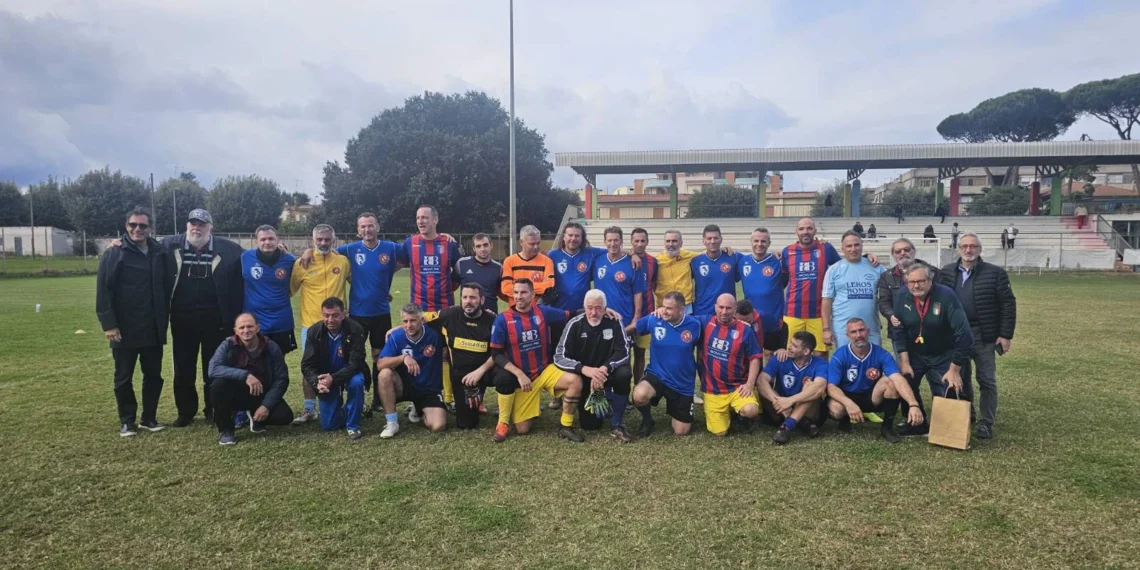 Ανεπανάληπτες στιγμές έζησαν οι Παλαίμαχοι Λέρου στον αγώνα με την ομάδα της Sabaudia