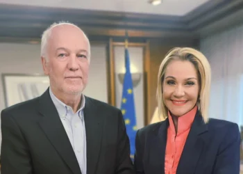 Το Σπίτι του Παιδιού στη Ρόδο και η περαιτέρω αναβάθμιση των κτιριακών υποδομών στη συνάντηση της Μίκας Ιατρίδη με τον αρμόδιο Υπουργό Δικαιοσύνης, Γιώργο Φλωρίδη