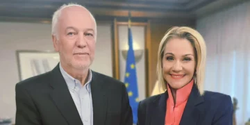 Το Σπίτι του Παιδιού στη Ρόδο και η περαιτέρω αναβάθμιση των κτιριακών υποδομών στη συνάντηση της Μίκας Ιατρίδη με τον αρμόδιο Υπουργό Δικαιοσύνης, Γιώργο Φλωρίδη