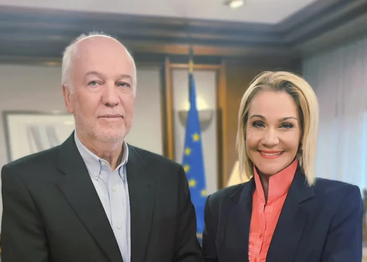 Το Σπίτι του Παιδιού στη Ρόδο και η περαιτέρω αναβάθμιση των κτιριακών υποδομών στη συνάντηση της Μίκας Ιατρίδη με τον αρμόδιο Υπουργό Δικαιοσύνης, Γιώργο Φλωρίδη