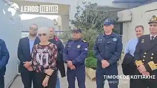 Λέρος: Ολοκληρώθηκε ο Αγιασμός για τα έργα στο λιμάνι Λακκίου – Τι είπε ο Δήμαρχος Λέρου