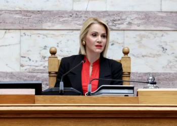 Βράβευση των Εθελοντών Αιμοδοτών από τη Βουλή και τον Ελληνικό Ερυθρό Σταυρό. Προεδρεύουσα της τιμητικής εκδήλωσης η Μίκα Ιατρίδη