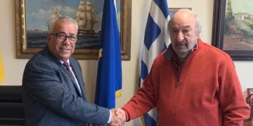 Συνάντηση Γ. Νικητιάδη με το νέο διοικητή του νοσοκομείου Ρόδου