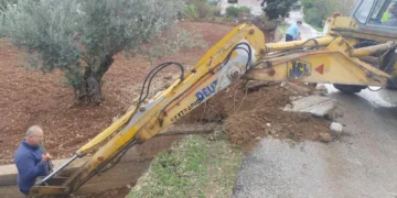 Λέρος: Κατολίσθηση γεφυριού στον Ξηρόκαμπο – Χωρίς ιδιαίτερα προβλήματα από την κακοκαιρία