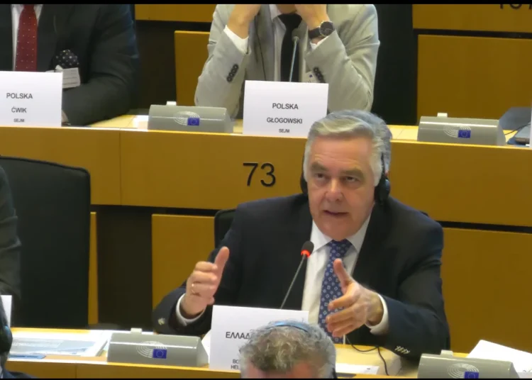 Ο Βασίλης Α. Υψηλάντης εκπρόσωπος του Ελληνικού Κοινοβουλίου στην Επιτροπή LIBE του Ευρωπαϊκού Κοινοβουλίου για το Κράτος Δικαίου