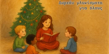 Χριστουγεννιάτικες αφηγήσεις παραμυθιών στη Δημοτική Βιβλιοθήκη Λέρου