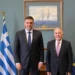 Συνάντηση του Βασίλη Α. Υψηλάντη με τον Υπουργό Ναυτιλίας Βασίλη Κικίλια