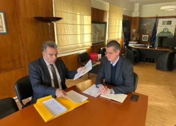 Συνάντηση του Μάνου Κόνσολα με τον Γ.Γ. Δασών για τα έργα αντιπυρικής και αντιπλημμυρικής προστασίας στα Δωδεκάνησα