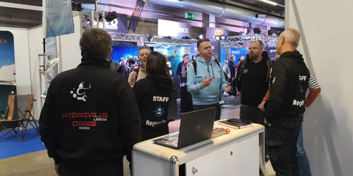 Η Λέρος στον Ευρωπαϊκό Χάρτη Καταδύσεων