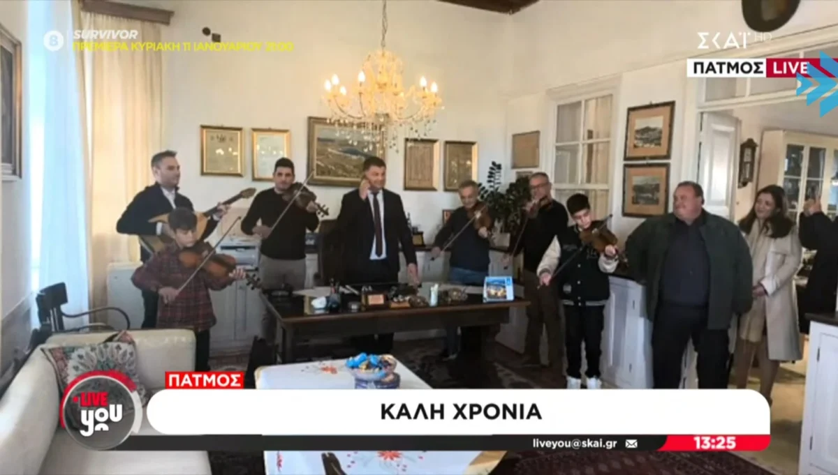 Ο Δήμαρχος Πάτμου στον ΣΚΑΙ