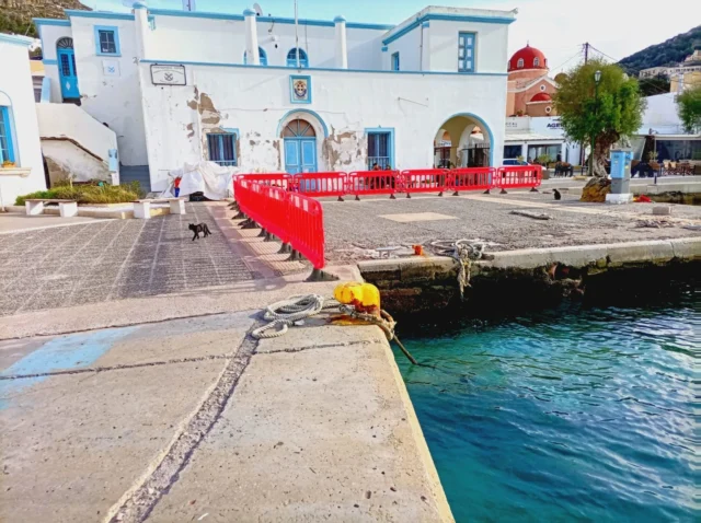 Λέρος: Συναγερμός στο λιμάνι της Αγίας Μαρίνας – Παρατηρείται έντονη καθίζηση