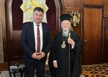 Συνάντηση Δημάρχου Πάτμου Νικήτα Τσαμπαλάκη με τον Πατριάρχη στο Φανάρι