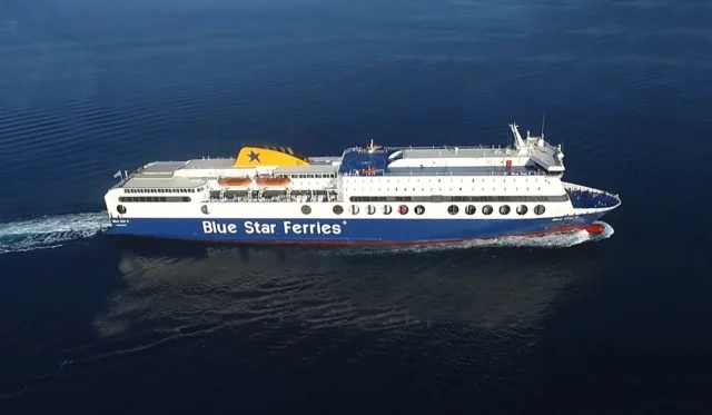 Τροποποιήσεις δρομολογίων του Blue Star 2 λόγω κακοκαιρίας