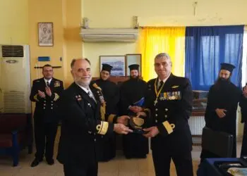 Λέρος: Αλλαγή διοίκησης στην ΥΝΤΕΛ με τιμή και αναγνώριση στον Αρχιπλοίαρχο Συρόπουλο