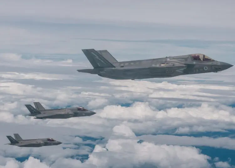 ΦΩΤΟ: ΒΡΕΤΑΝΙΚΟ ΑΕΡΟΣΚΑΦΟΣ F-35B Lightning II / RAF 617 Squadron