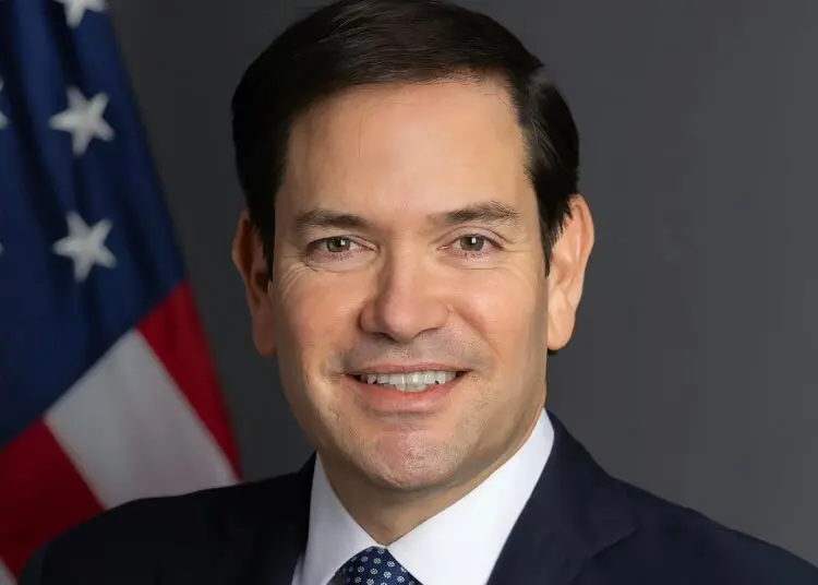 Official portrait of Secretary Marco Rubio. (Official State Department photo)
