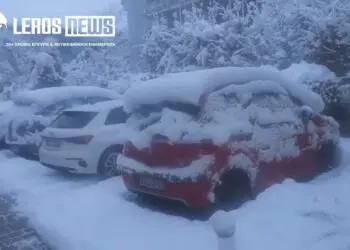 Πανιώνιος Λέρου: Ξέγνοιαστες στιγμές στο χιονισμένο Άσχαϊμ